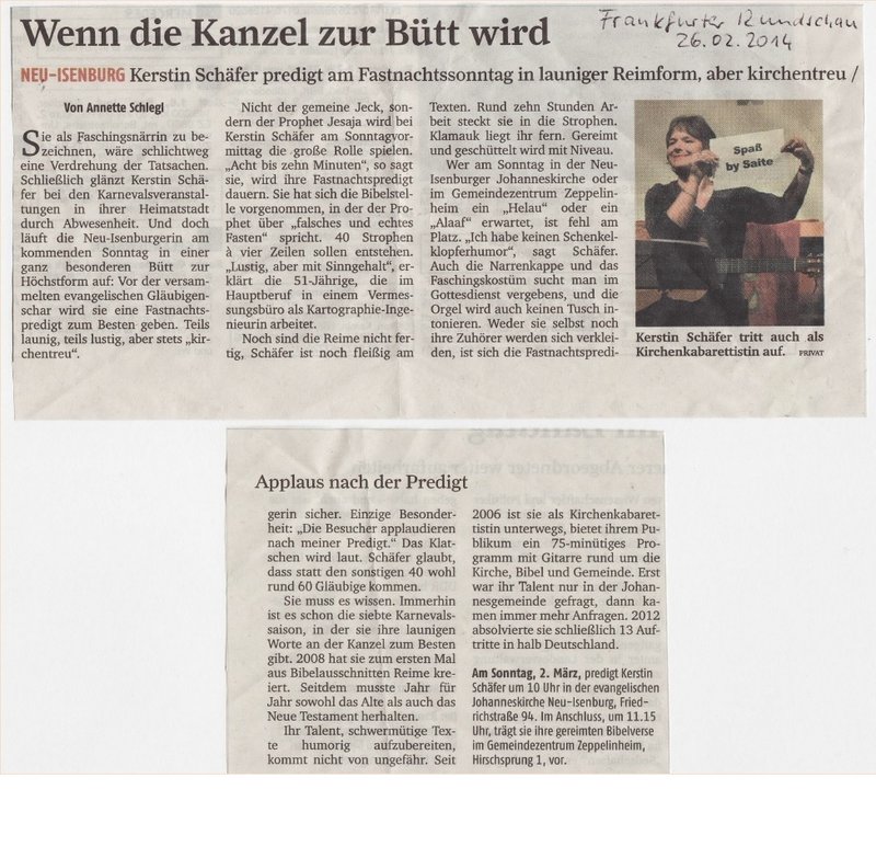 Frankfurter Rundschau 2014